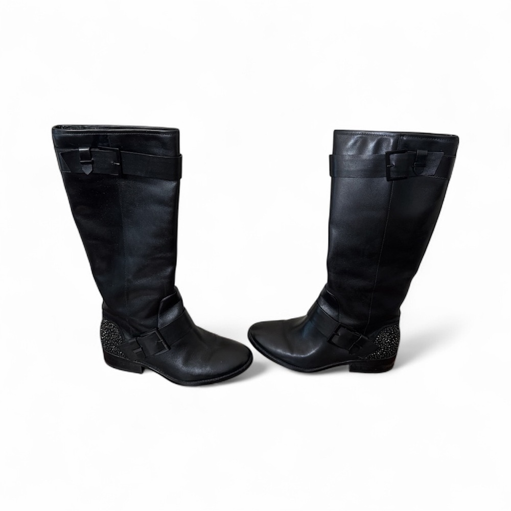 Brian Atwood designer black boots size 9